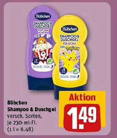 Bübchen Shampoo & Duschgel - verschiedene Sorten
