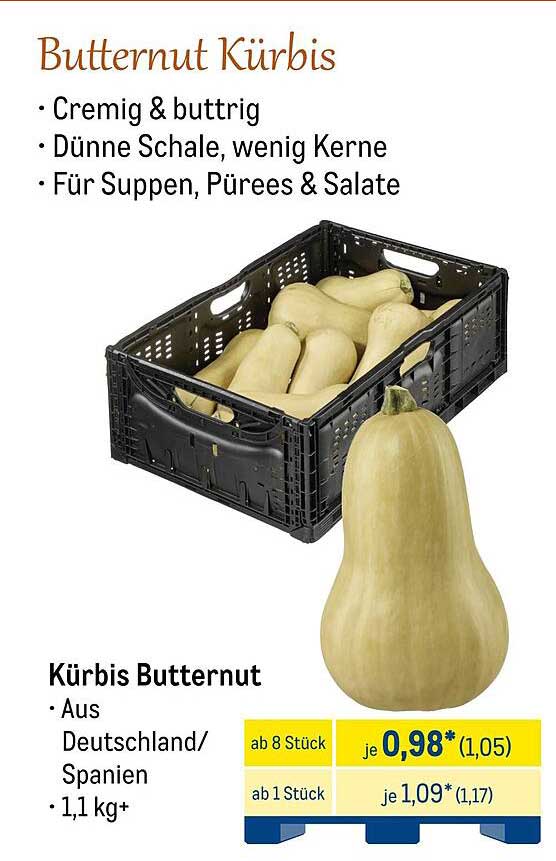 Butternut Kürbis