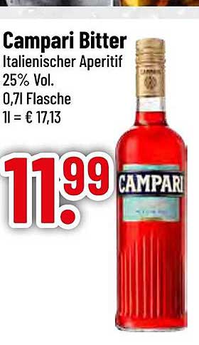 Campari Bitter - Italienischer Aperitif