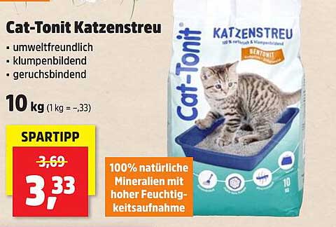 Cat-Tonit Katzenstreu 10 kg