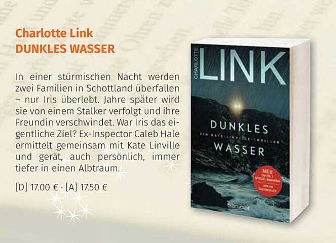 Charlotte Link - DUNKLES WASSER