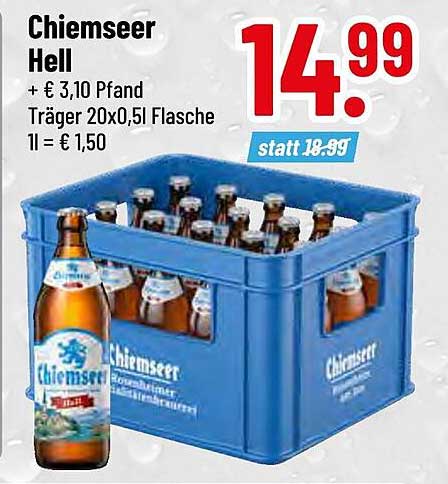 Chiemseer Hell - Erfrischender Genuss aus dem Chiemgau