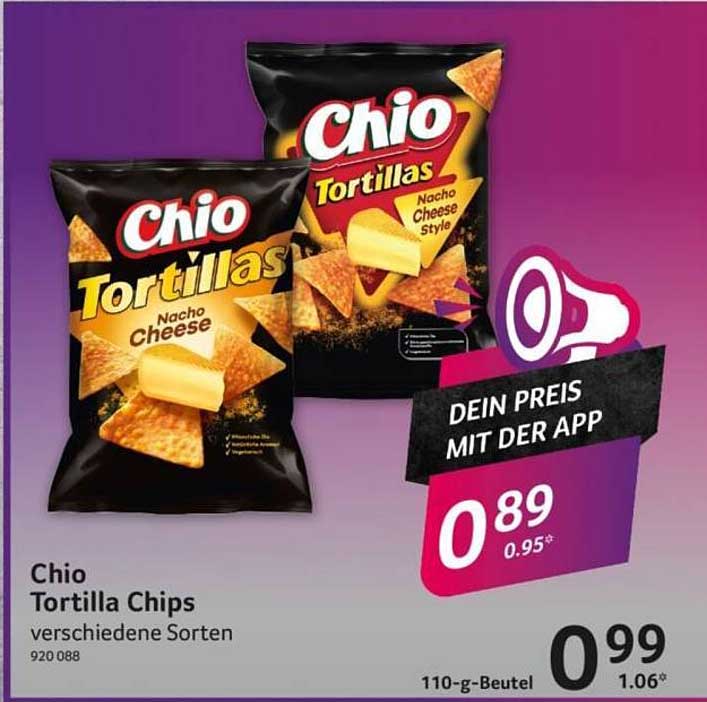 Chio Tortilla Chips verschiedene Sorten