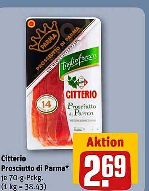 Citterio Prosciutto di Parma 70 g