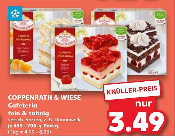 COPPENRATH & WIESE Cafeteria fein & sahnig
