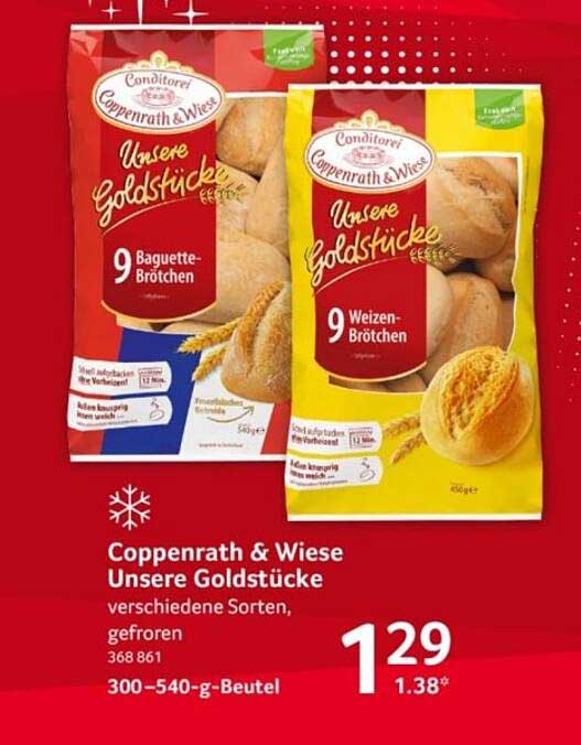 Coppenrath & Wiese Unsere Goldstücke - Verschiedene Sorten, gefroren