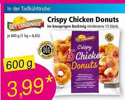 Crispy Chicken Donuts 600 g - Güte Langenhof