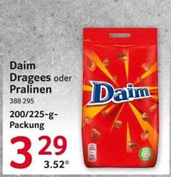 Daim Dragees oder Pralinen 200/225-g-Packung