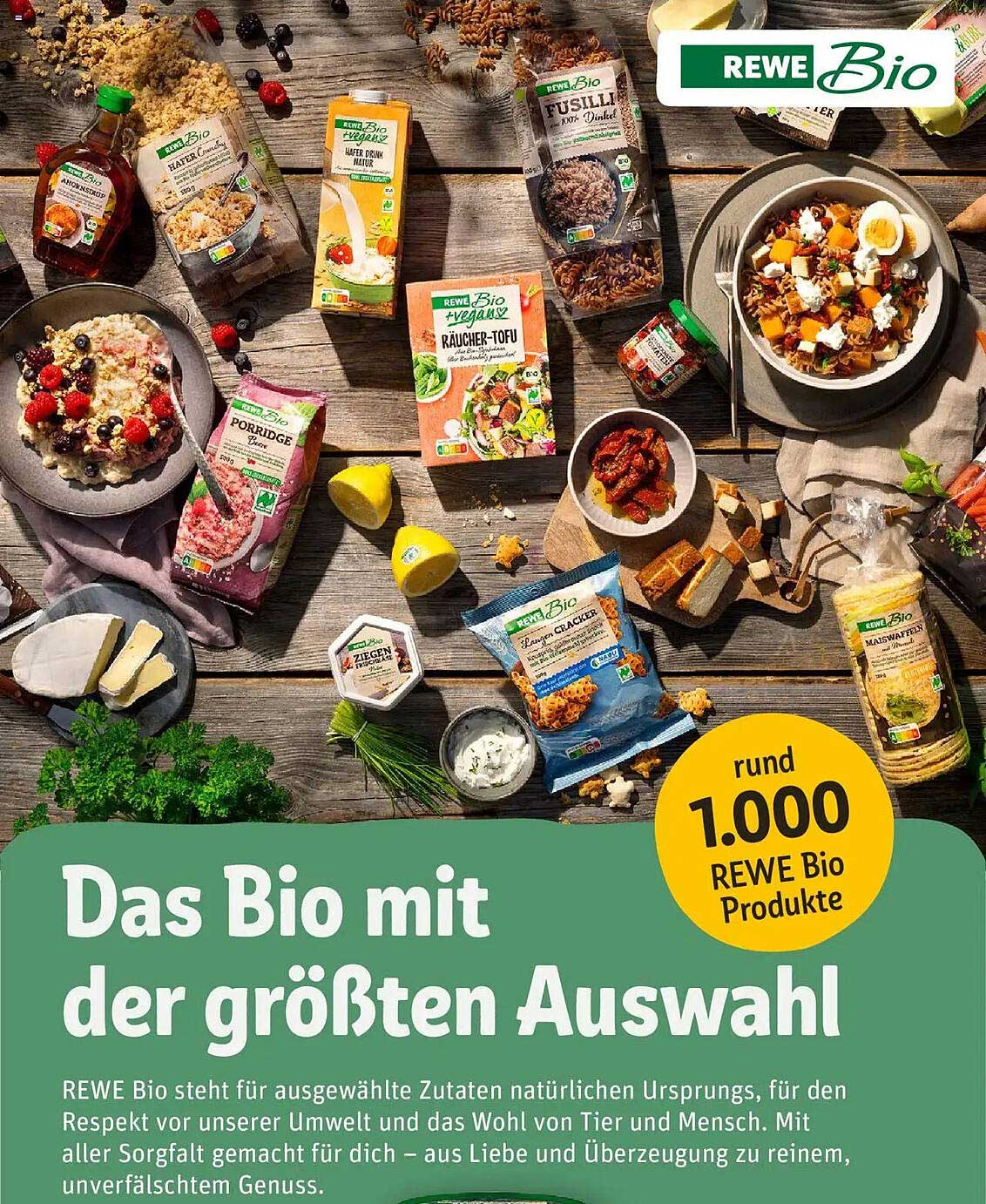 Das Bio mit der größten Auswahl