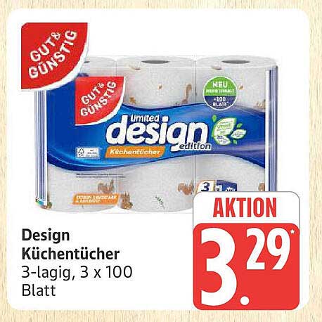 Design Küchenrollen - Limitiert