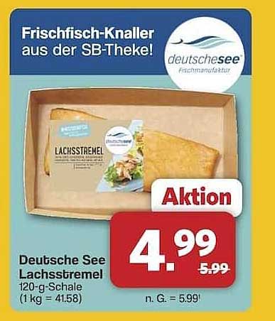 Deutsche See Lachsstremele