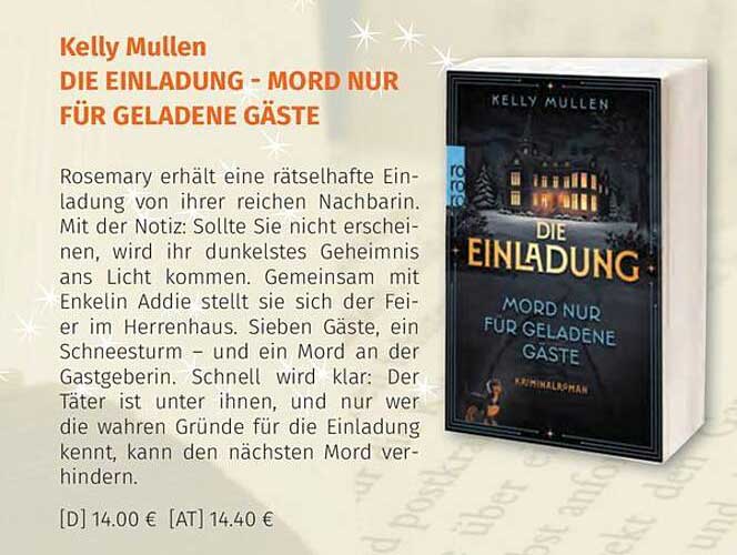 DIE EINLADUNG - MORD NUR FÜR GELADENE GÄSTE