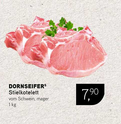DORNSEIFERS Stielkotelett vom Schwein, mager, 1 kg