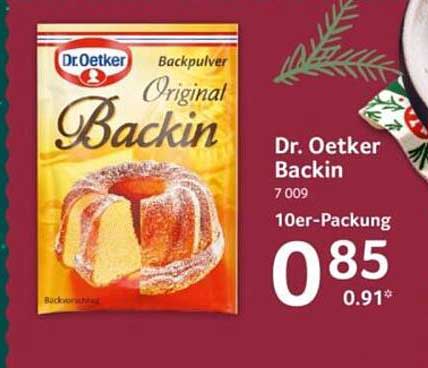 Dr. Oetker Backin 10er-Packung