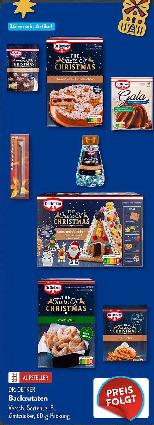 Dr. Oetker Backzutaten – The Taste of Christmas