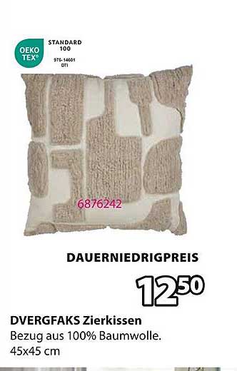 DVERGFAKS Zierkissen