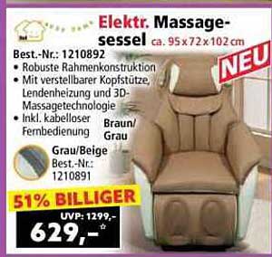 Elektrischer Massagesessel