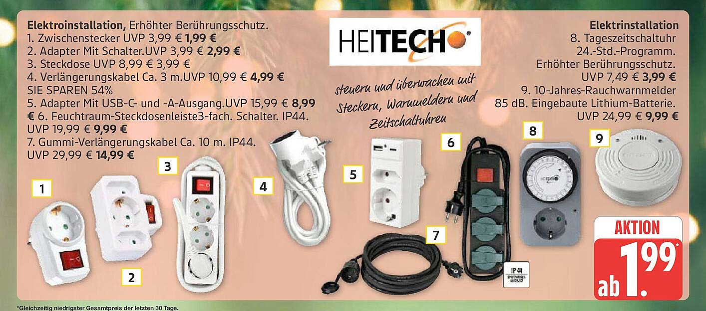 Elektroinstallation, Erhöhter Berührungsschutz