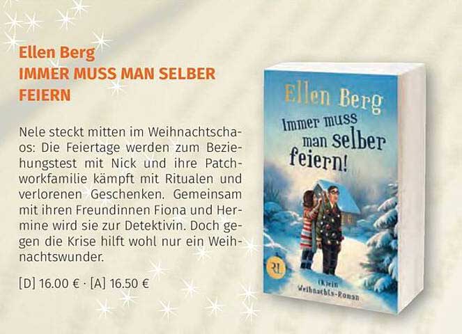 Ellen Berg - Immer muss man selber feiern!