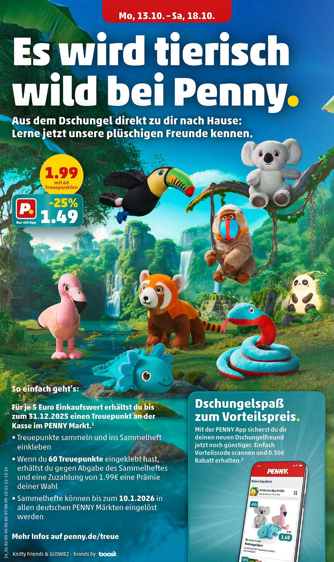 Es wird tierisch wild bei Penny – Plüschtiere im Angebot