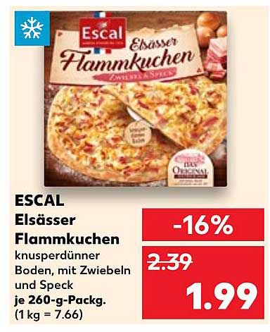 ESCAL Elsässer Flammkuchen