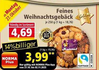 Feines Weihnachtsgebäck
