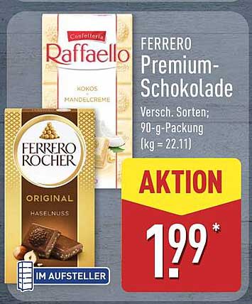 FERRERO Premium-Schokolade – Vielfältiger Genuss für jeden Moment