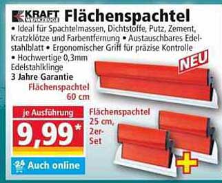 Flächenspachtel – Der praktische Helfer für jedes Projekt