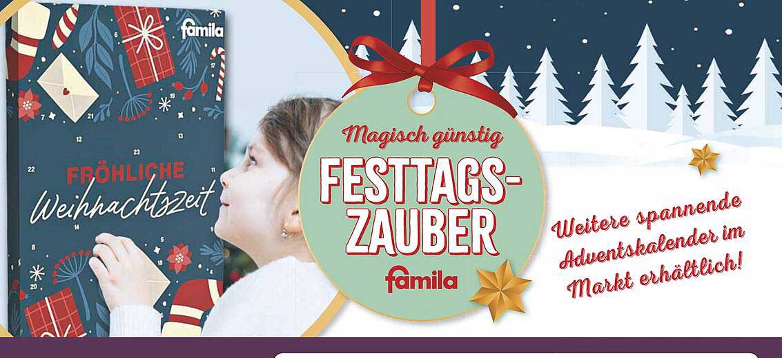 Fröhliche Weihnachtszeit Adventskalender