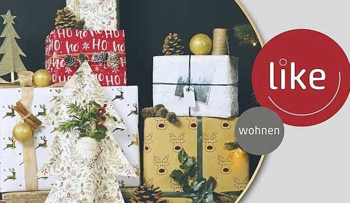 Geschenkpapier-Set von Like - wohnen