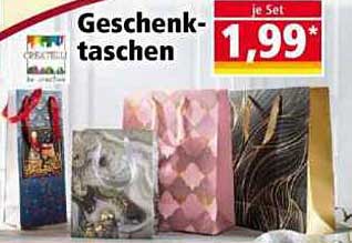 Geschenktaschen im Set