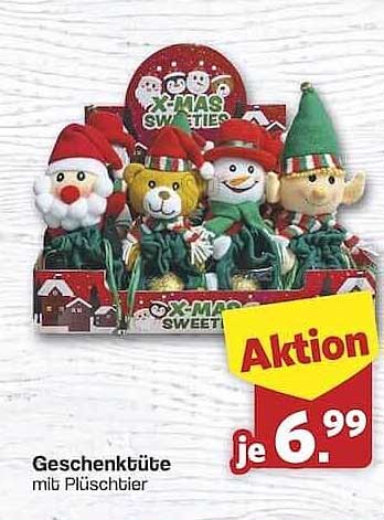Geschenktüte mit Plüschtier