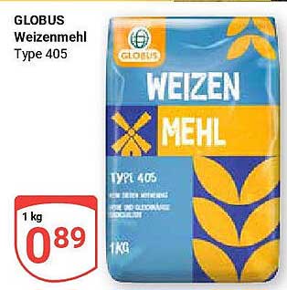 GLOBUS Weizenmehl Typ 405