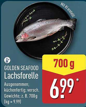 GOLDEN SEAFOOD Lachsforelle