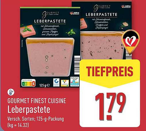 Gourmet Finest Cuisine Leberpastete