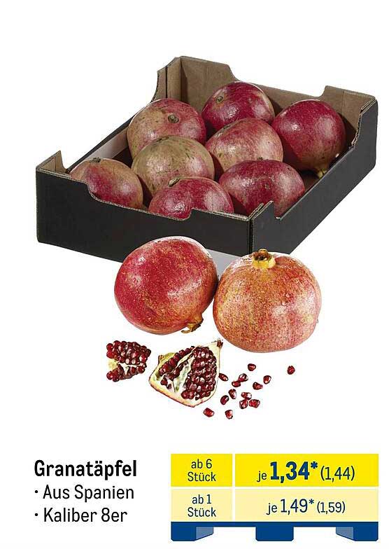 Granatäpfel aus Spanien – Fruchtgenuss der Extraklasse