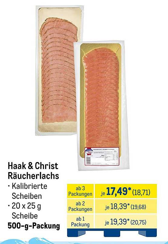 Haak & Christ Räucherlachs 500-g-Packung