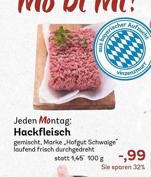 Hackfleisch gemischt - Hofgut Schwaige
