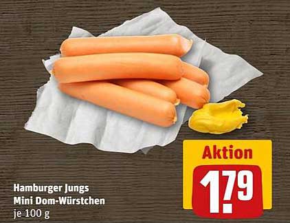 Hamburger Jungs Mini Dom-Würstchen je 100 g
