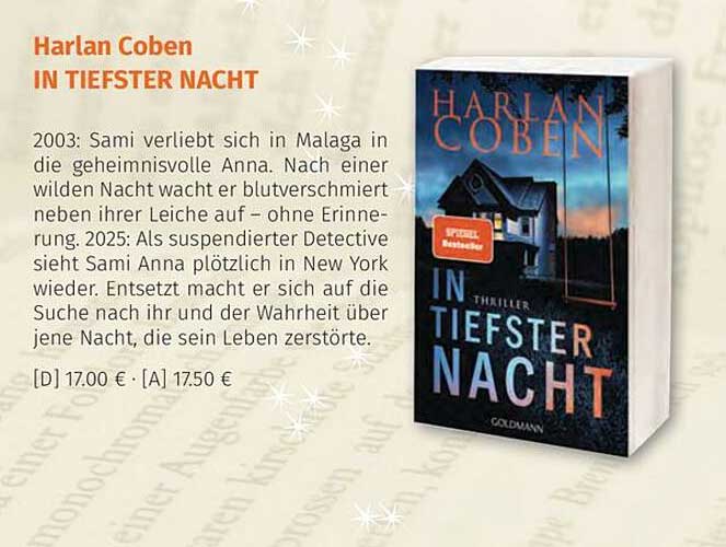 Harlan Coben - IN TIEFS TER NACHT