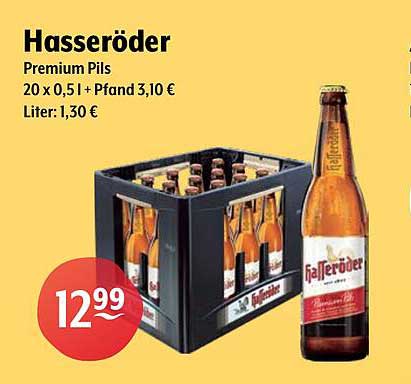 Hasseröder Premium Pils 20 x 0,5 L