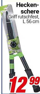 Heckenschere - Griff rutschfest, L 56 cm
