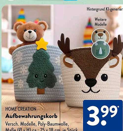 HOME CREATION Aufbewahrungskorb