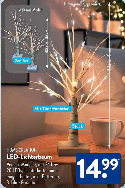 HOME CREATION LED-Lichterbaum