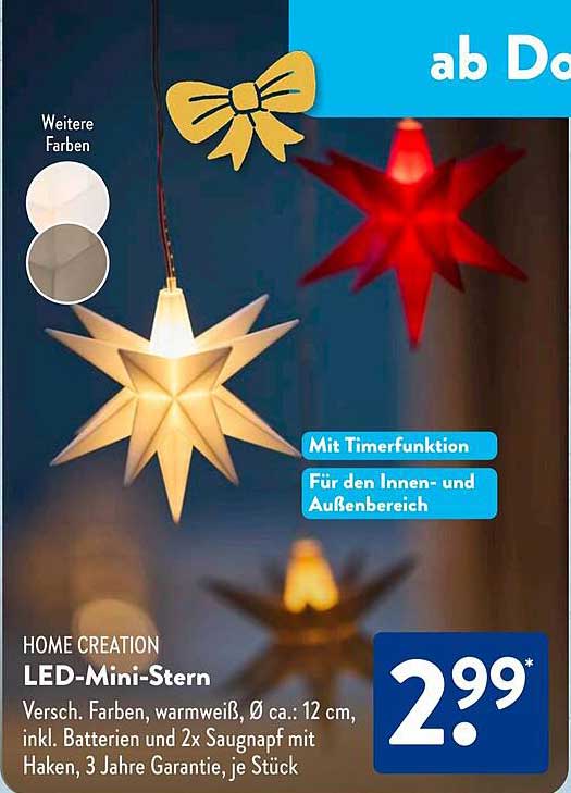 HOME CREATION LED-Mini-Stern