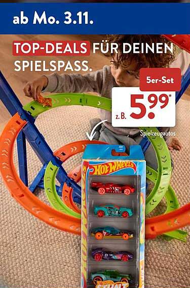 Hot Wheels 5er-Set Spielzeugautos