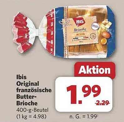 Ibis Original französische Butter-Brioche
