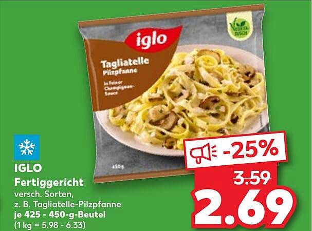 IGLO Tagilatelle Pilzpfanne 450 g