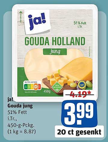 ja! Gouda Holland jung 450 g