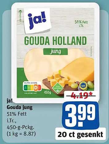 ja! Gouda Holland jung 450 g